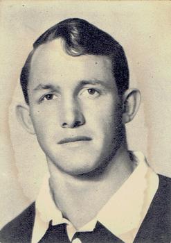 1960 Bokkie Meat Products New Zealand and South African Players #2 William Anthony Davies Front